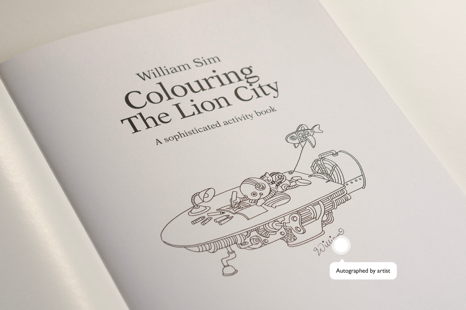 Colouring the Lion City: A Sophisticated Activity Book for Adults