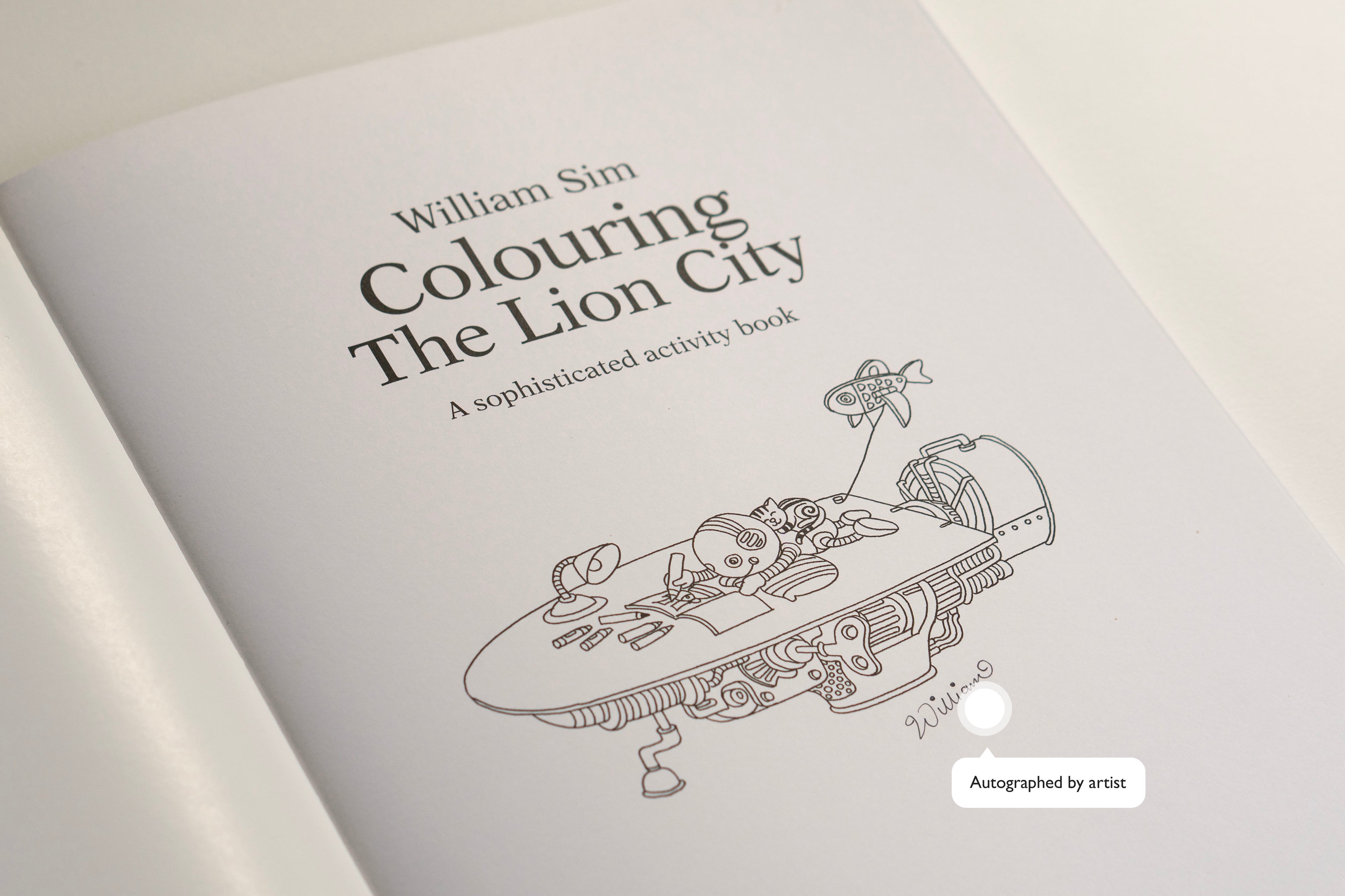 Colouring the Lion City: A Sophisticated Activity Book for Adults