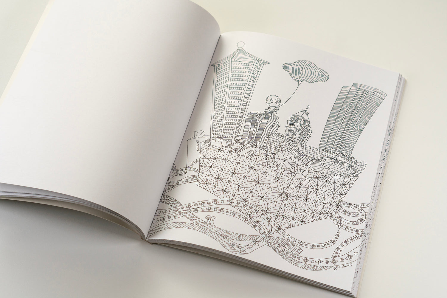 Colouring the Lion City: A Sophisticated Activity Book for Adults
