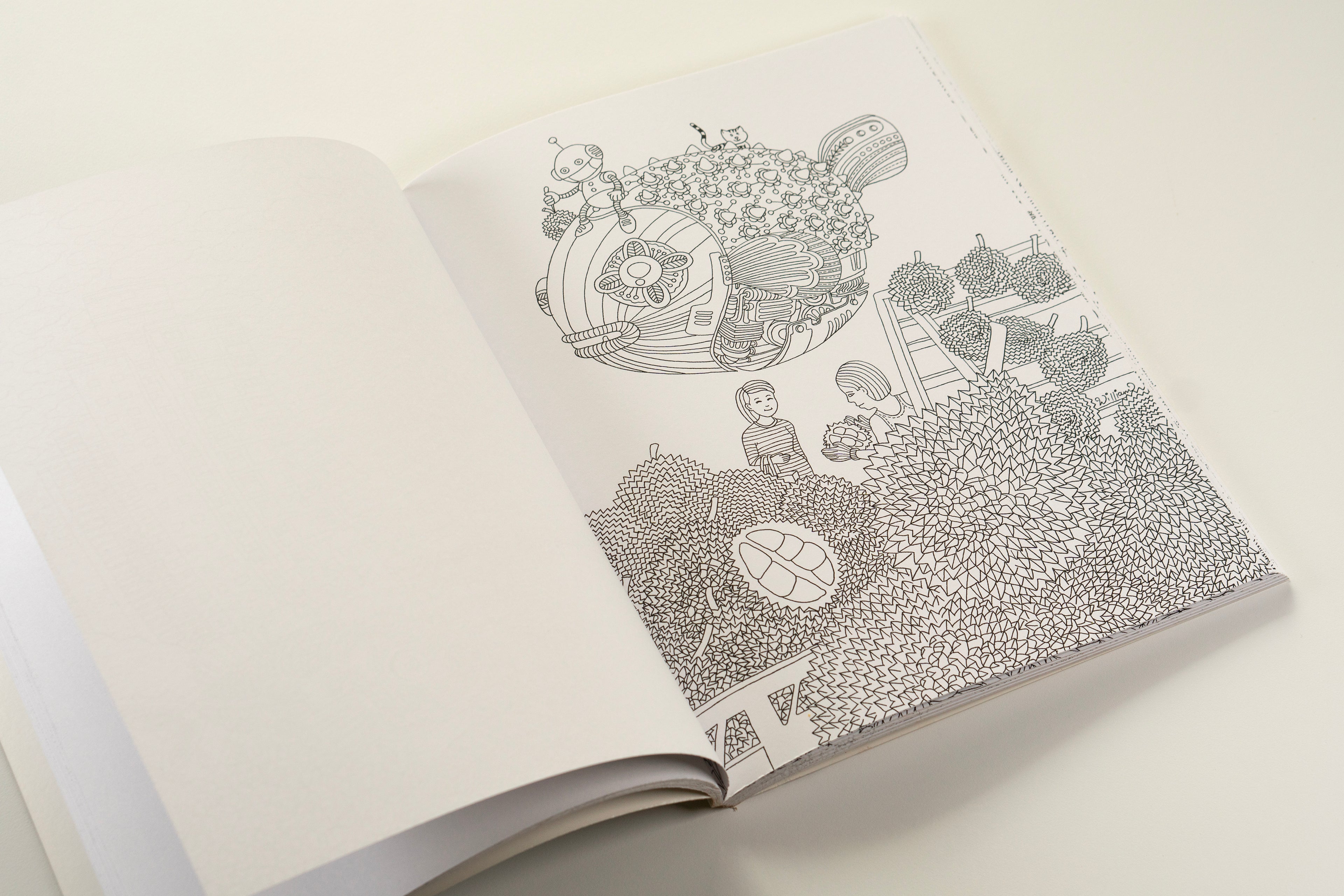 Colouring the Lion City: A Sophisticated Activity Book for Adults