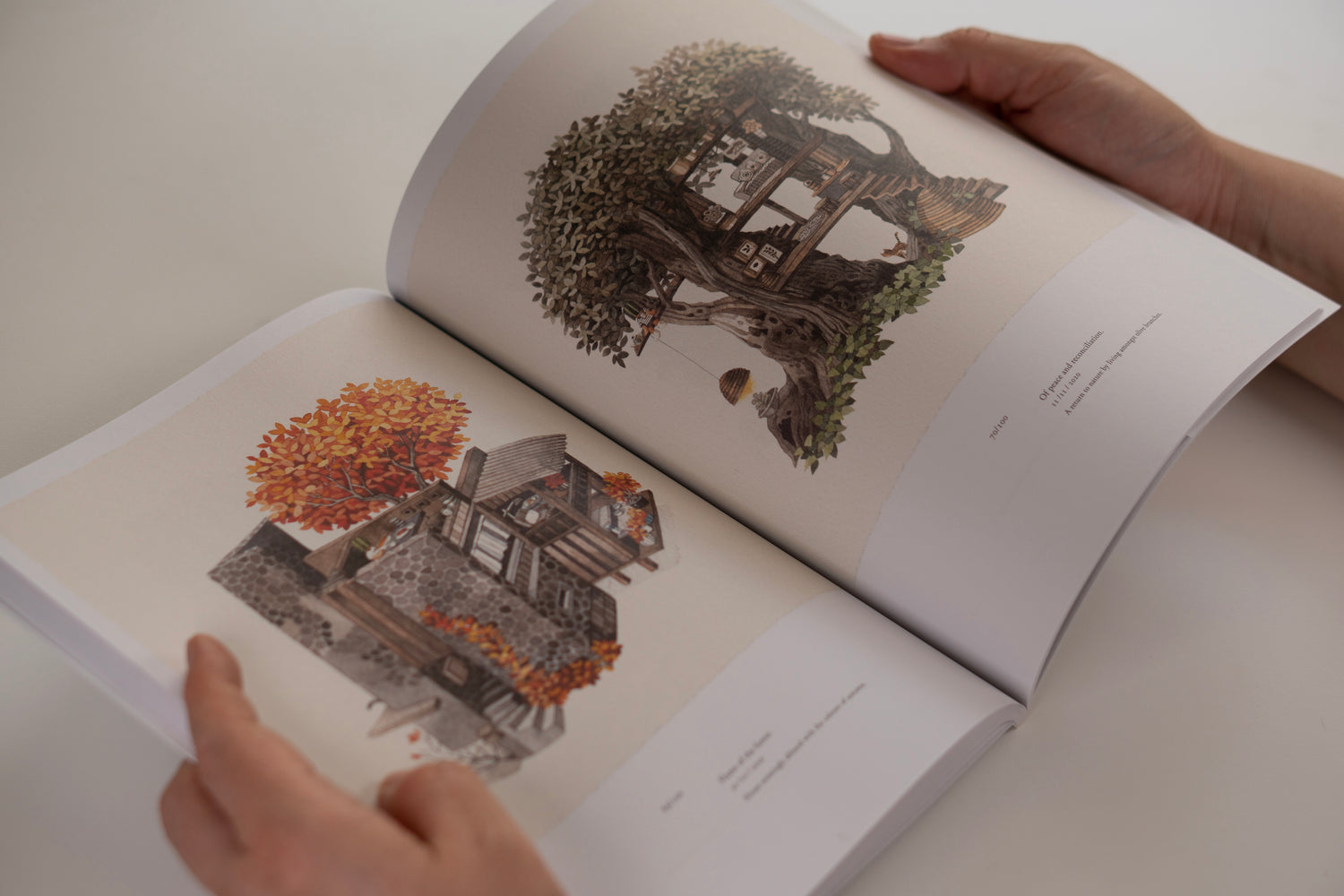 Happiness Within My Make-believe Houses