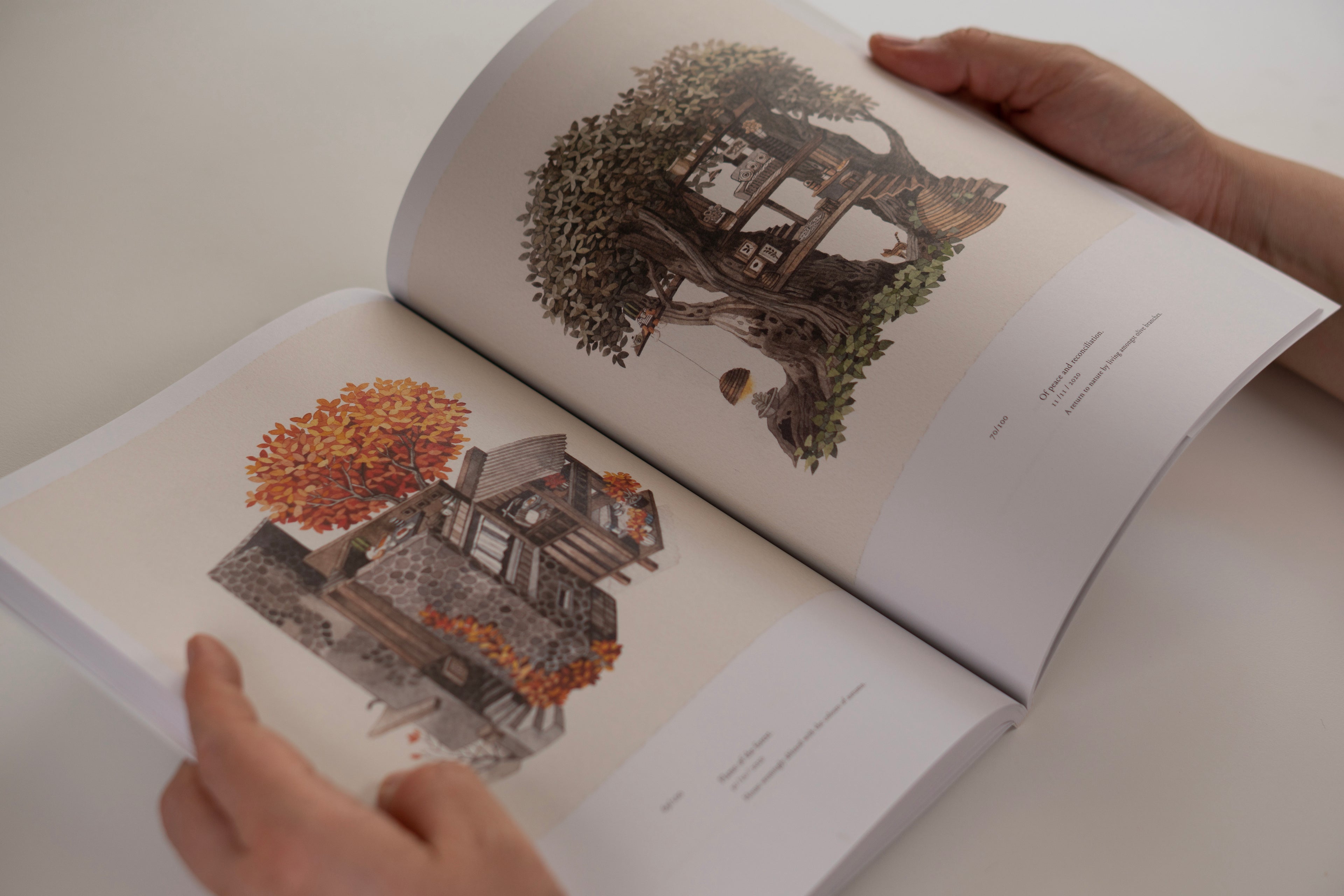 Happiness Within My Make-believe Houses