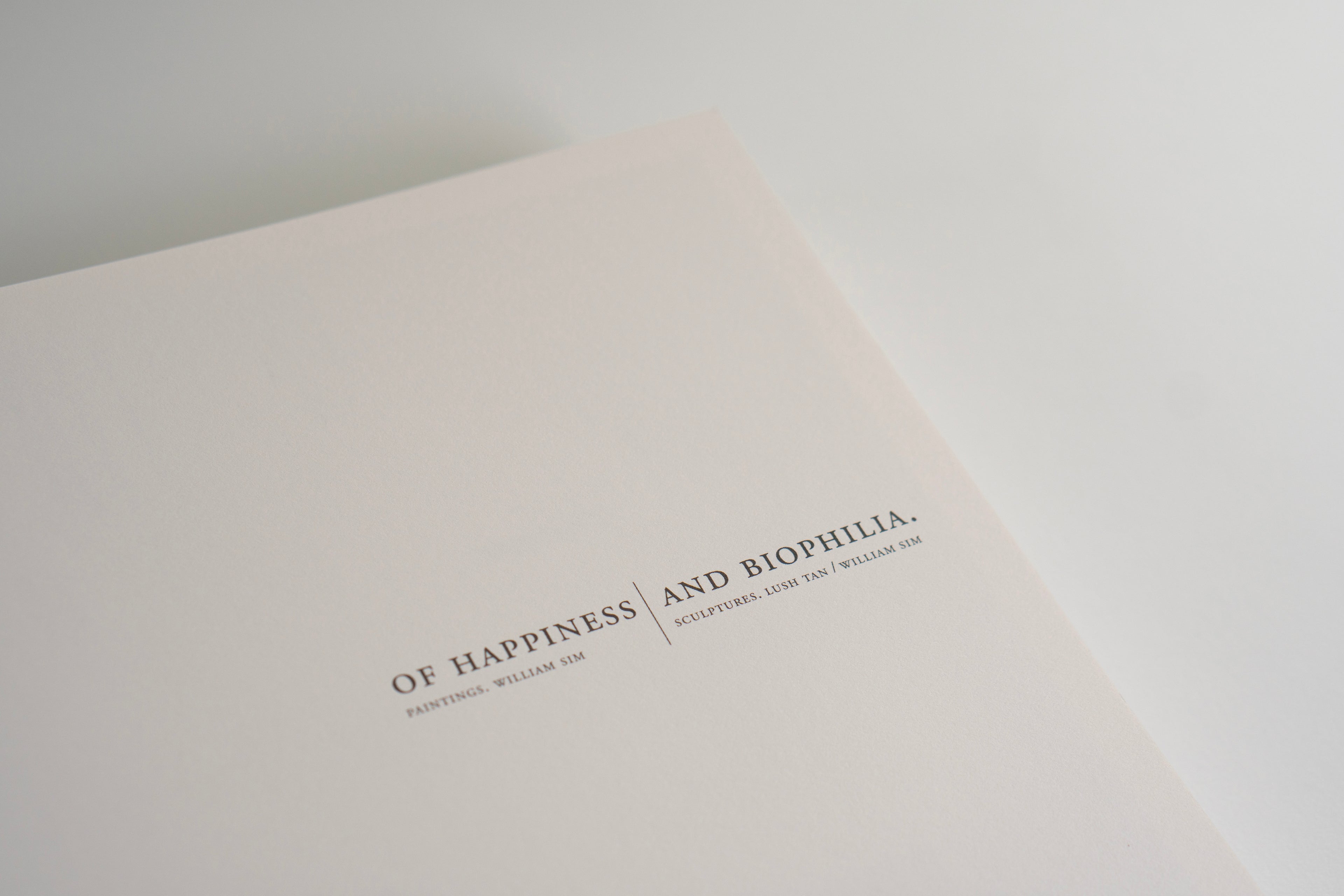 Of Happiness and Biophilia