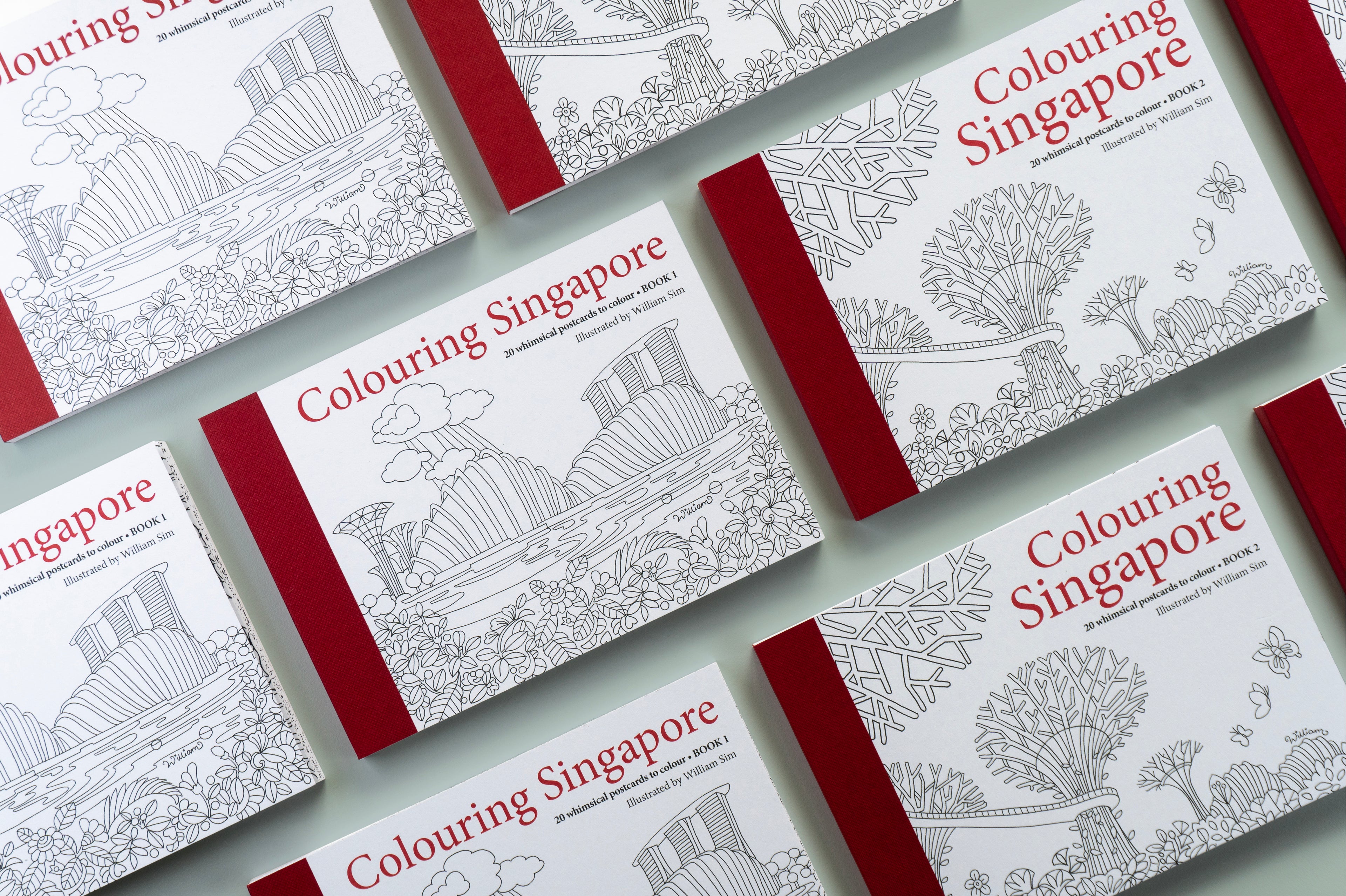 Bundle Deals - Colouring Postcard Books