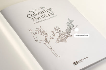 Colouring the World: A Sophisticated Activity Book for Adults