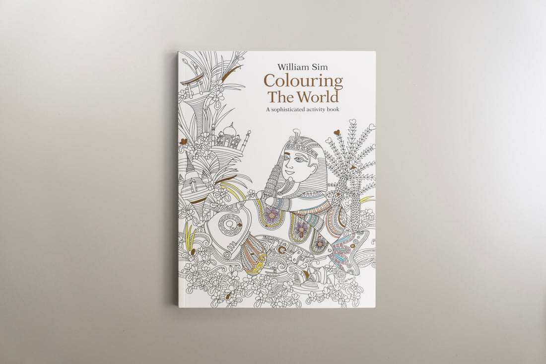 Colouring the World: A Sophisticated Activity Book for Adults