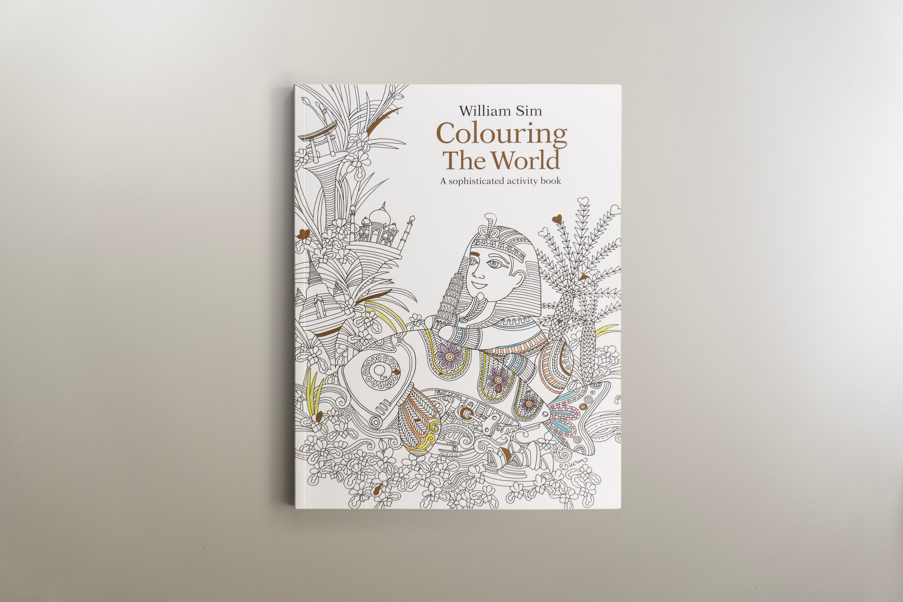 Colouring the World: A Sophisticated Activity Book for Adults