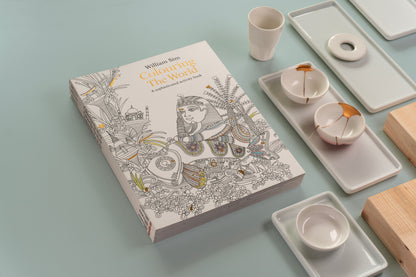 Colouring the World: A Sophisticated Activity Book for Adults