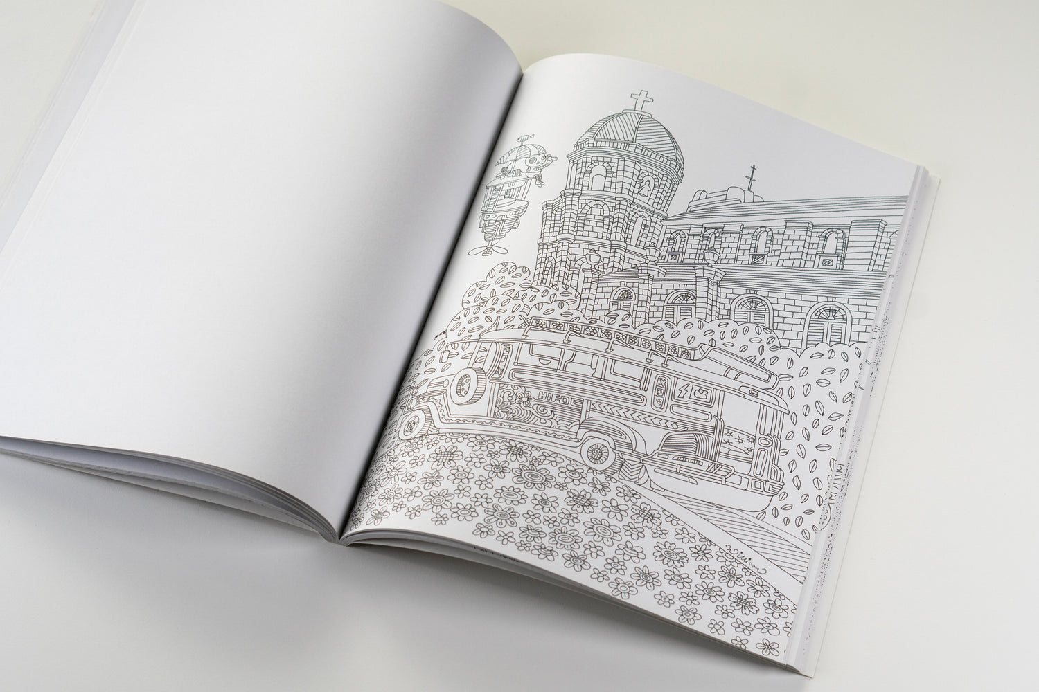 Colouring the World: A Sophisticated Activity Book for Adults