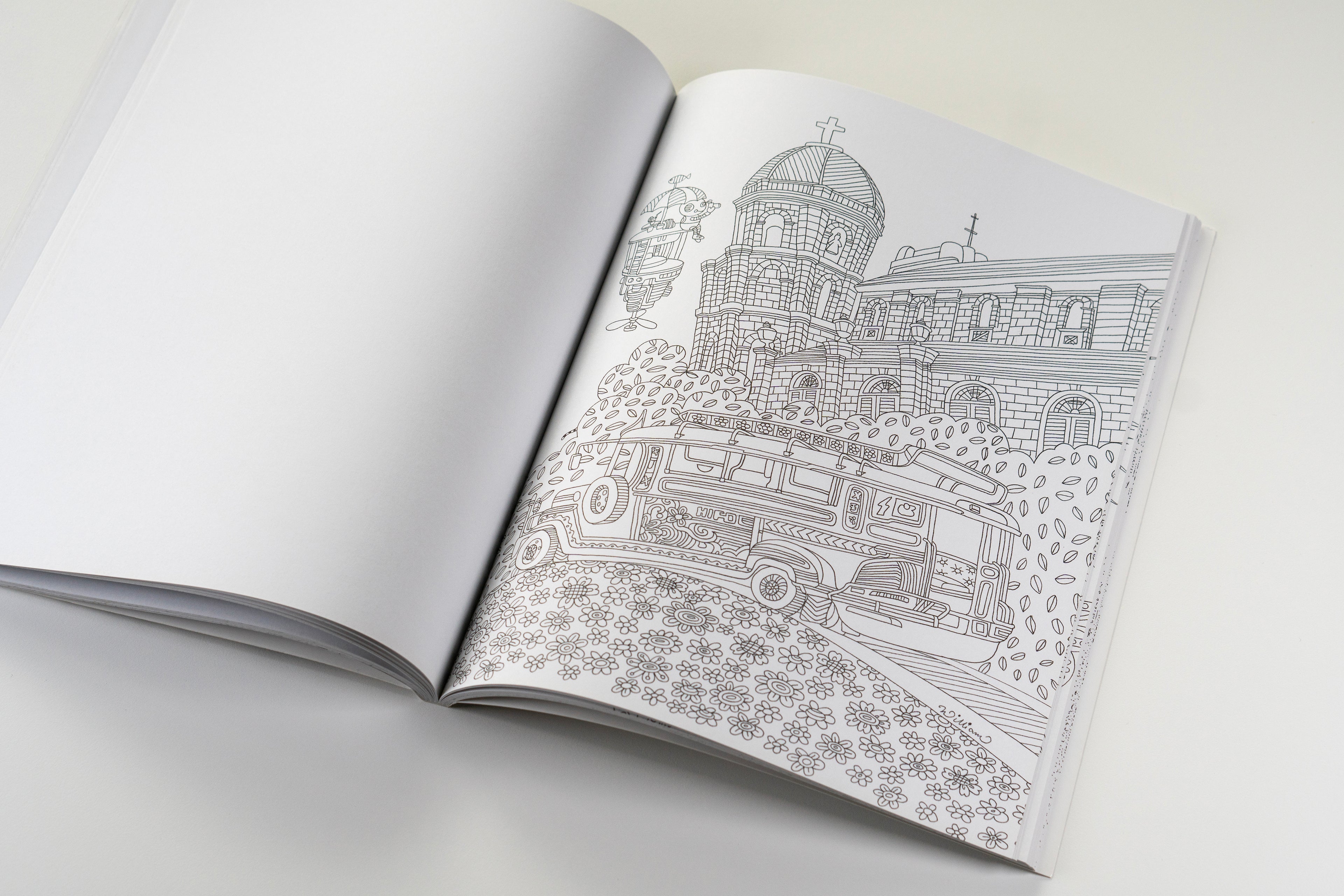 Colouring the World: A Sophisticated Activity Book for Adults