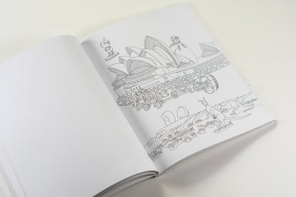 Colouring the World: A Sophisticated Activity Book for Adults