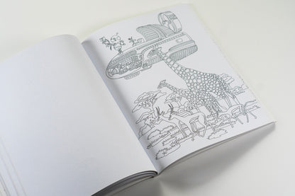 Colouring the World: A Sophisticated Activity Book for Adults