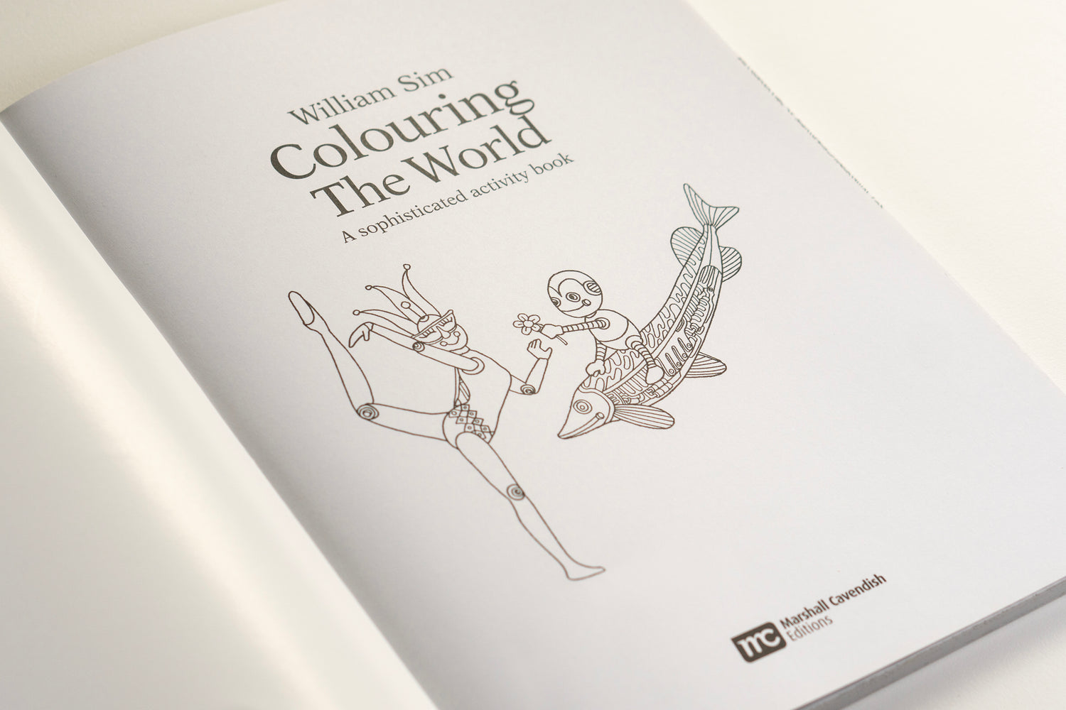 Colouring the World: A Sophisticated Activity Book for Adults